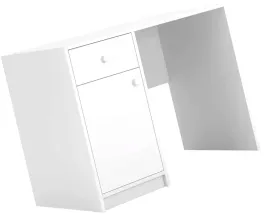 biurko-dzieciece-biale-100-cm-z-szuflada-szafka