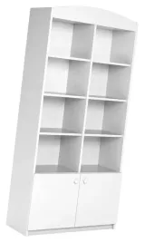 regal-dzieciecy-bialy-90-cm-podwojny-zamkniety