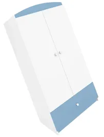szafa-dla-chlopca-niebieska-biala-90-cm-szuflady