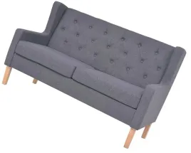elegancka-sofa-z-tkaniny-szara-dwuosobowa