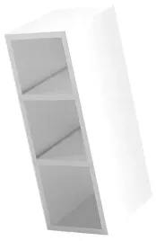 biala-szafka-wiszaca-do-kuchni-polki-otwarta-25-cm
