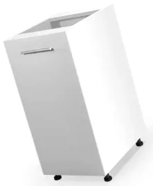 kuchenna-szafka-dolna-z-polkami-bialy-polysk-40-cm