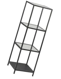 minimalistyczny-czarny-regal-cztery-polki-stylowy
