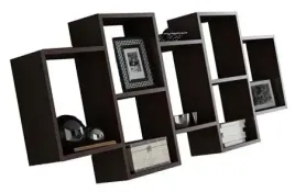 polka-scienna-na-ksiazki-plyty-regal-wiszacy-wenge