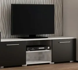 szafka-rtv-pod-telewizor-tv-lcd-biala-czarna