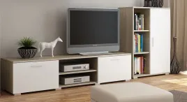 szafka-rtv-pod-telewizor-tv-biala-dab-sonoma