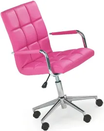 obrotowy-fotel-dla-dziewczynki-do-biurka-rozowy