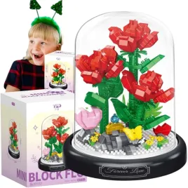 czerwone-roze-w-kopule-roza-w-szkle-klocki-kwiaty-bukiet-prezent