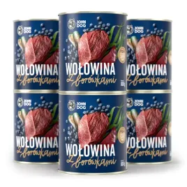 mokra-karma-dla-psa-wolowina-borowki-john-dog-6szt