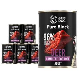 naturalna-karma-mokra-dla-psa-z-jelenia-john-dog-purce-black-6-x-400-g