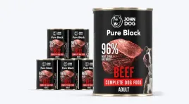 mokra-karma-dla-psow-doroslych-john-dog-z-wolowina-pure-black-6-x-400-g