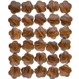 koraliki-kwiatki-brazowe-aliga-15mm-30-szt