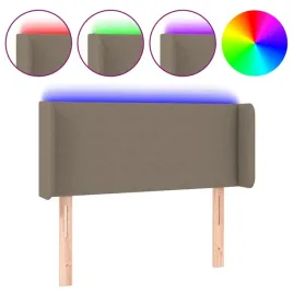 zaglowek-led-taupe-93x16x78-cm