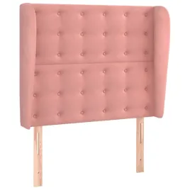 zaglowek-uszak-83x23x118-128-cm-rozowy-aksamit
