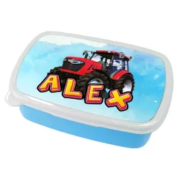 pudelko-na-kanapki-sniadaniowka-traktor-czerwony-imie