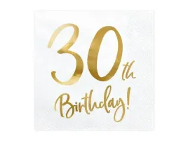 serwetki-30th-birthday-biale-z-zlotym-napisem-33-cm-x-33-cm-20-szt
