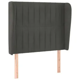 zaglowek-uszak-aksamit-ciemnoszary-83x23x118-128-cm