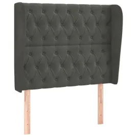 zaglowek-uszak-aksamit-ciemnoszary-93x23x118-128-cm