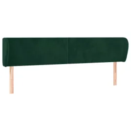 zaglowek-uszak-aksamit-ciemnoziel-163x23x78-88cm