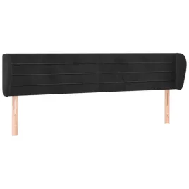 zaglowek-uszak-aksamit-czarny-163x23x78-88cm
