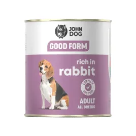 mokra-karma-dla-psow-john-dog-good-form-z-krolika-800-g-dorosle-psy