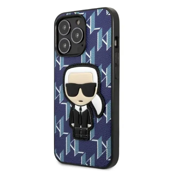karl-lagerfeld-iphone-13-pro-max-67-hardcase-blue-monogram-ikonik-patch-stan-nowy