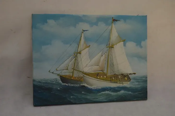 obraz-na-plotnie-statek-morze-30x40
