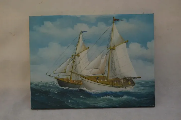 obraz-na-plotnie-statek-morze-30x40