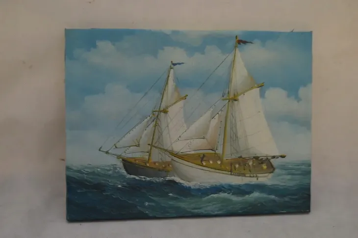 obraz-na-plotnie-statek-morze-30x40