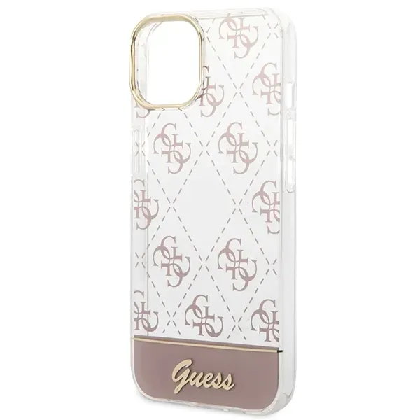guess-iphone-14-plus-67-rozowy-pink-hardcase-4g-pattern-script-stan-nowy