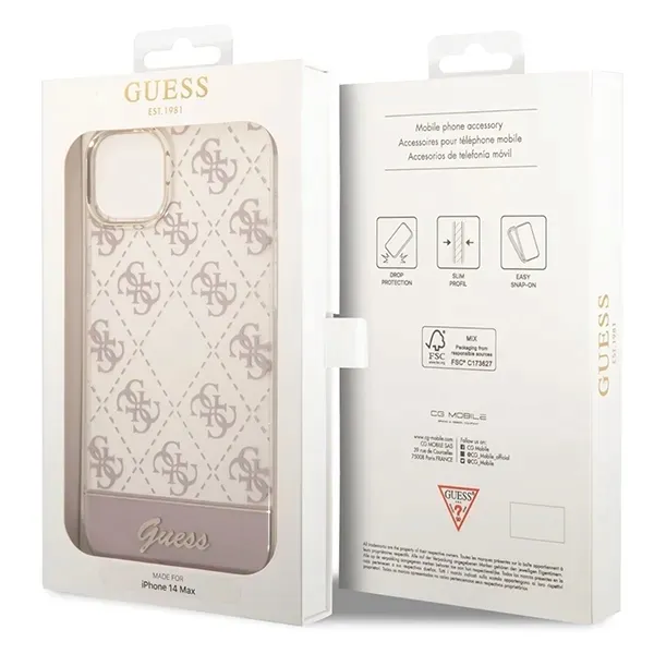 guess-iphone-14-plus-67-rozowy-pink-hardcase-4g-pattern-script-stan-nowy-waga-z-opakowaniem-0-3-kg