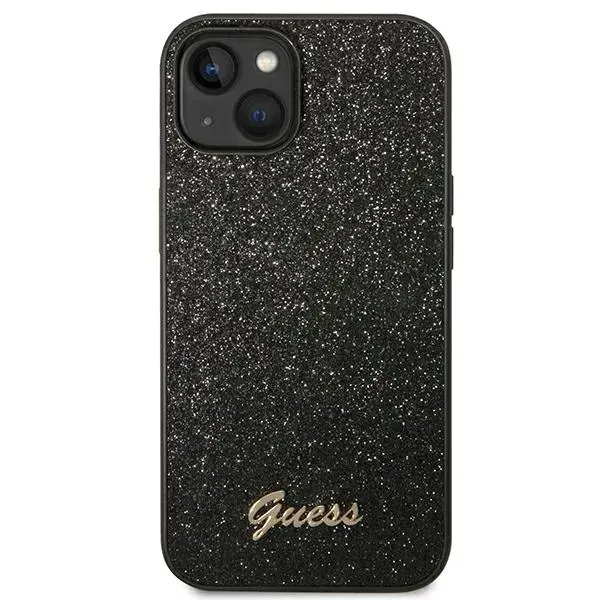guess-iphone-14-plus-67-czarny-black-hard-case-glitter-script-waga-z-opakowaniem-0-3-kg
