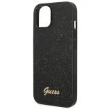 guess-iphone-14-plus-67-czarny-black-hard-case-glitter-script-stan-nowy