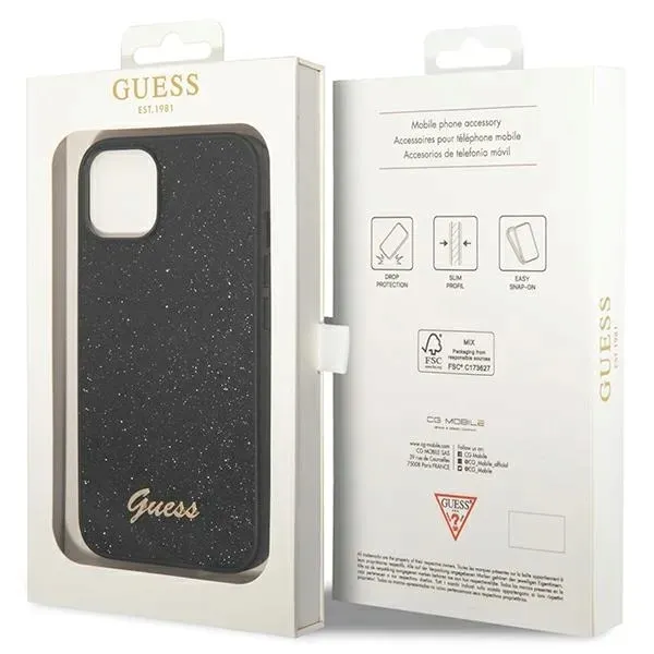 guess-iphone-14-plus-67-czarny-black-hard-case-glitter-script-stan-nowy-waga-z-opakowaniem-0-3-kg
