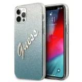guess-iphone-12-12-pro-61-niebieski-blue-hardcase-glitter-gradient-script