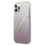 guess-iphone-12-pro-max-67-rozowy-pink-hardcase-glitter-gradient-script-stan-nowy