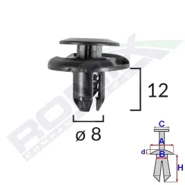 spinka-mocowania-zderzaka-czarna-honda-b19239-10sz