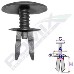 spinka-do-mocowania-podszybia-vw-skoda-audi-10915
