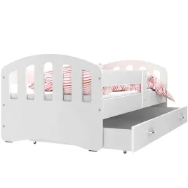 biale-lozko-dzieciece-80x200-z-materacem-szuflada