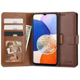 tech-protect-wallet-galaxy-a14-5g-brown