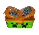 minecraft-pudelko-organizer-lunchbox-4-komory-stan-nowy