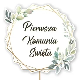 topper-papierowy-komunia-eukaliptus-mietowa-geometria-20-cm