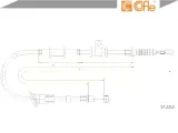 linka-hamulca-recznego-mitsubishi-cofle-producent-czesci-cofle