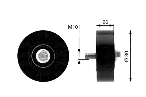 rolka-prowadzaca-pasek-bmw-1-e81-1-e82-1-e87-stan-nowy
