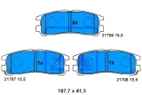klocki-hamulcowe-chrysler-sebring-mitsubishi-eclip-stan-nowy