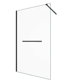szyba-prysznicowa-110-x195-cm-scianka-walk-in-z-wieszakiem-czarna-szklo-8mm