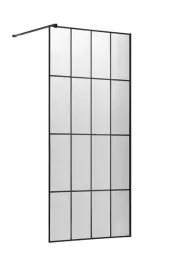 scianka-prysznicowa-90-x190-cm-czarne-profile-z-kratka-na-szybie-szklo-8mm