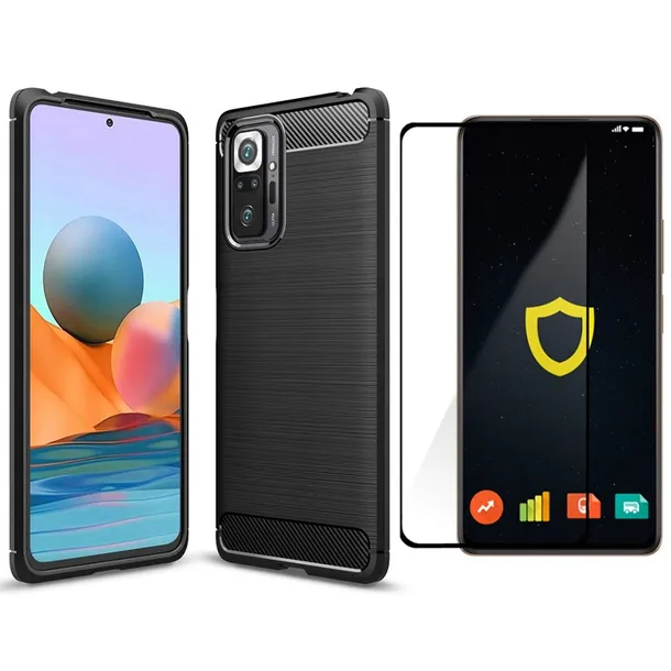 etui-carbon-do-redmi-note-10-pro-pelne-szklo-kolor-czarny