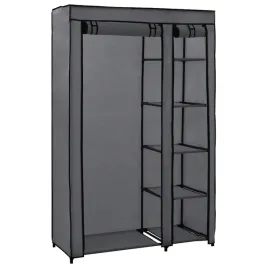 skladana-szafa-z-tkaniny-i-stalowymi-rurkami-szara-110x45x175-cm