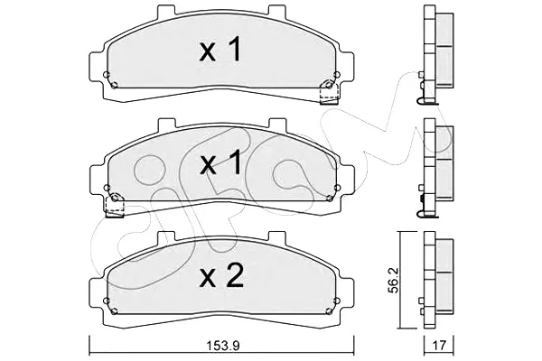 klocki-hamulcowe-ford-explorer-91-cifam